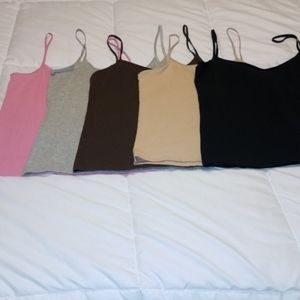 Tank tops - Spaghetti Strap non adjustable